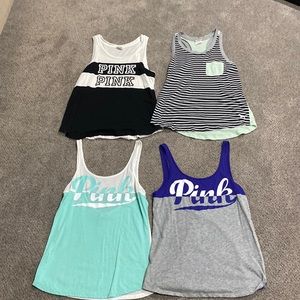 4 PINK Tanks